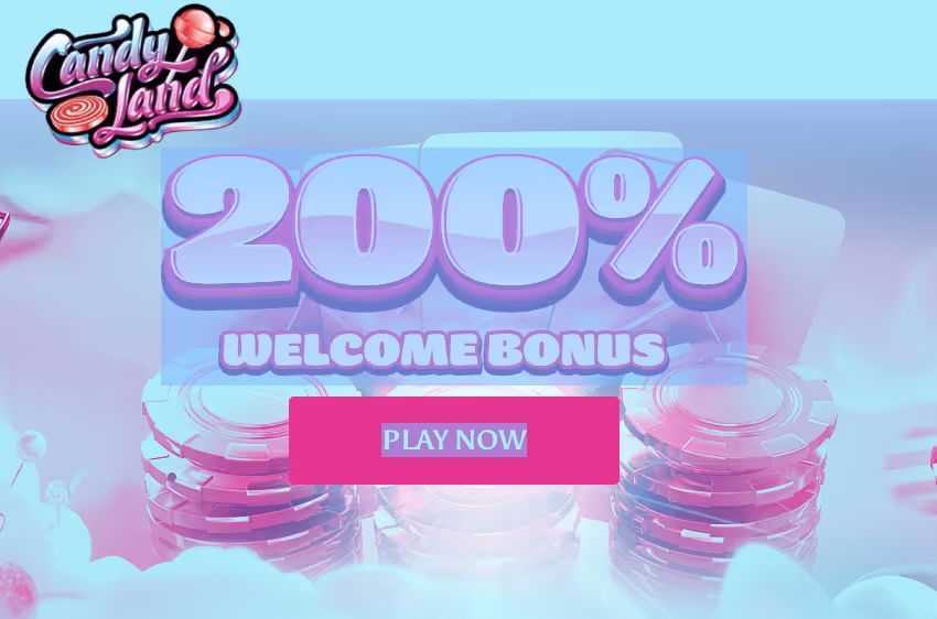 candyland casino welcome bonus