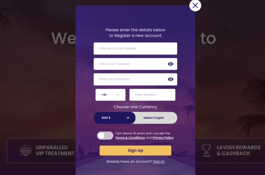 dreamwins casino login