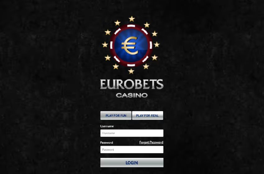eurobets casino login