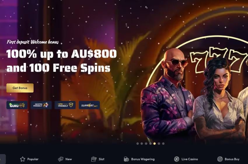 gangsta casino welcome bonus