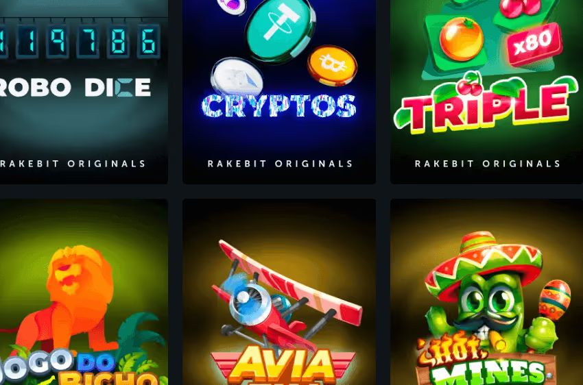 rakebit casino original casino games