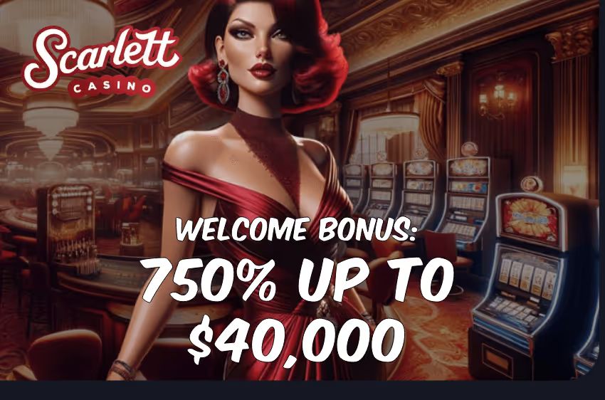scarlett casino welcome bonus