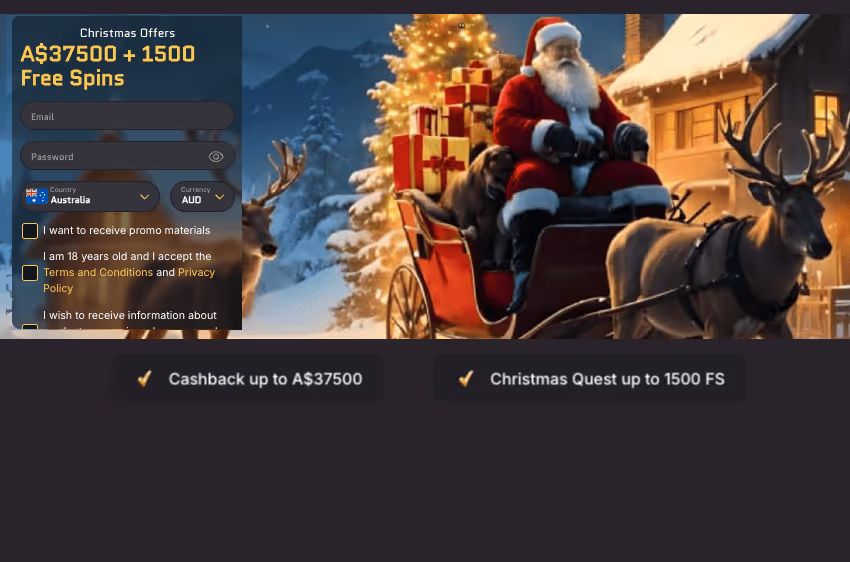 wanted casino christmas promotions