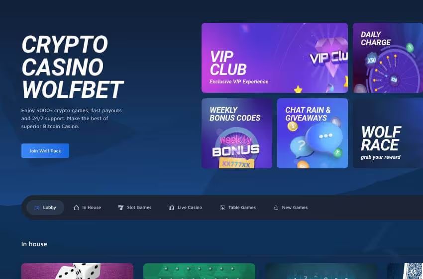 wolfbet casino bonus offers