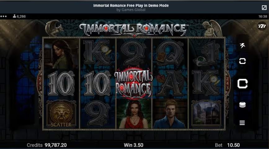 Immortal Romance Slot Bonus Symbol