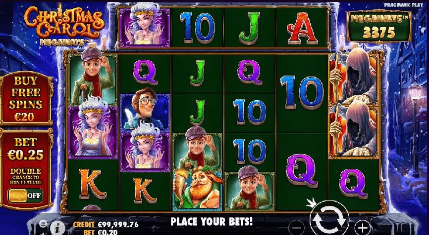 christmas carol megaways