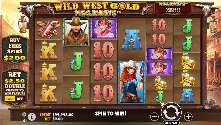 wild west gold pokie