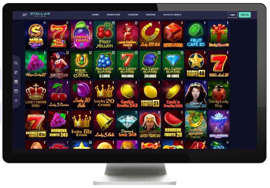 stellar spins slots desktop