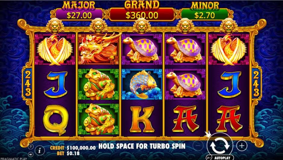 5 Lions Gold Slot BG Screenshot
