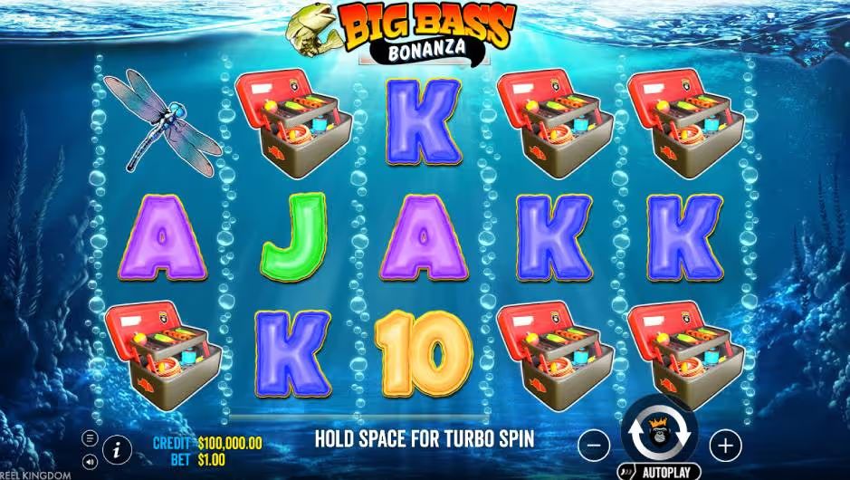 Big Bass Bonanza Slot BG Screenshot