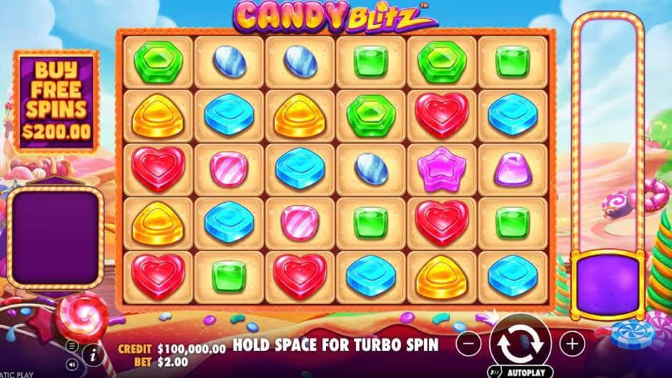 Candy Blitz Slot Free Demo Play Background