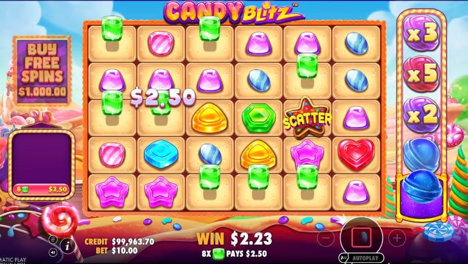 Candy Blitz Slot Tumble Win SS