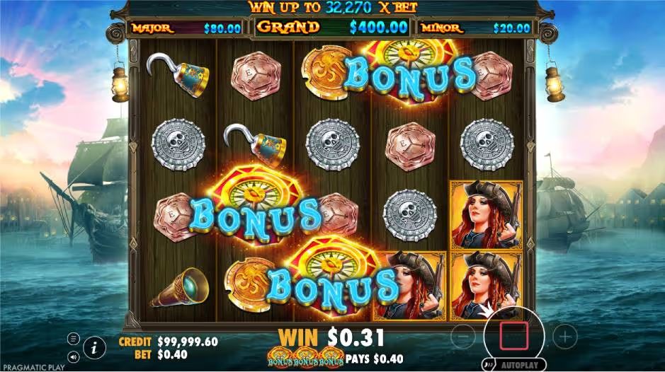 Pirate Gold Slot Bonus round