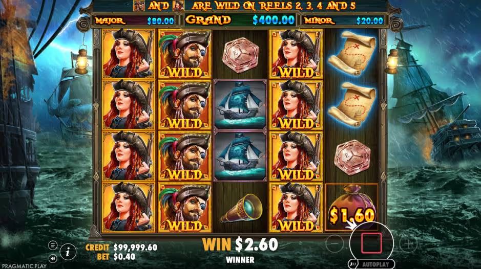 Pirate Gold Slot Wild Symbol