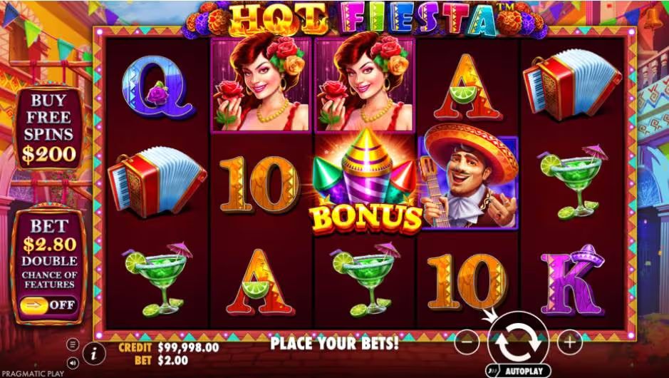 Hot Fiesta Slot Bonus Symbol