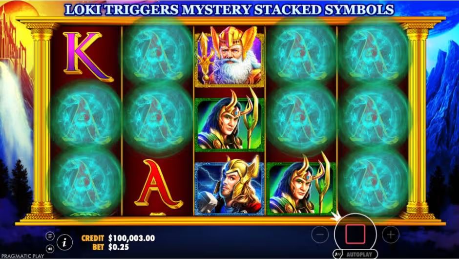 Asgard Slot Gameplay Screenshot