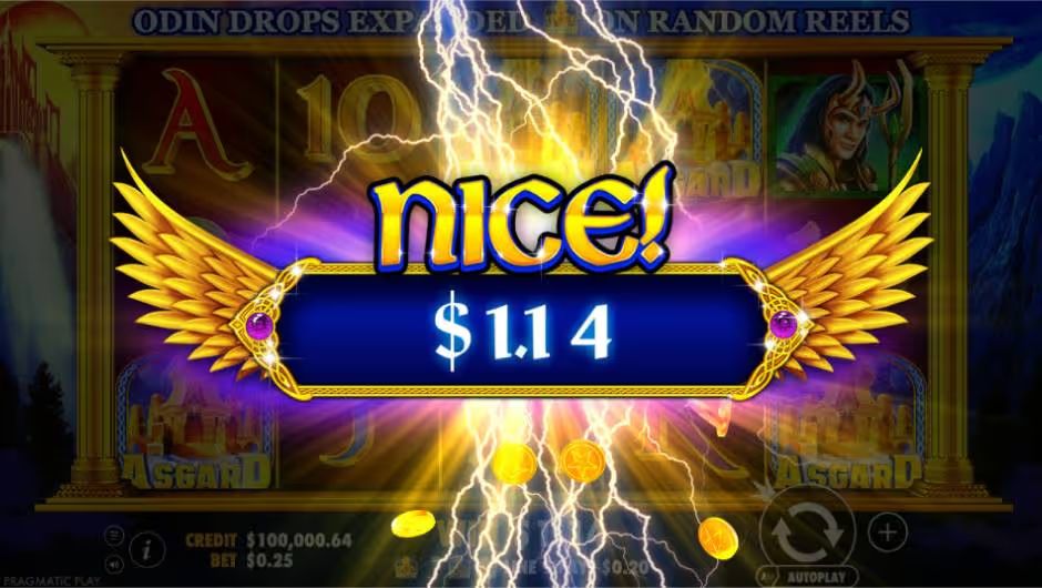 Asgard Slot Nice Hit