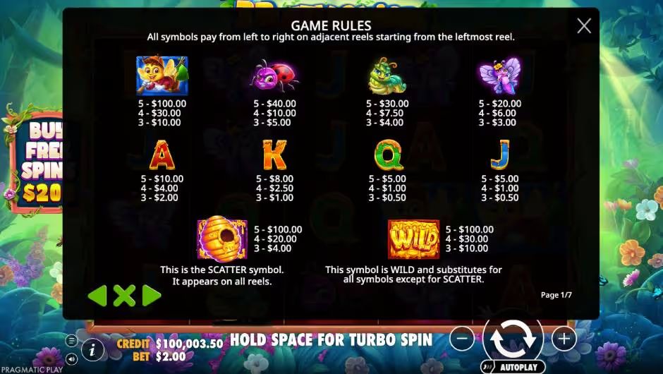 3 Buzzing Wilds SLot Game Rules