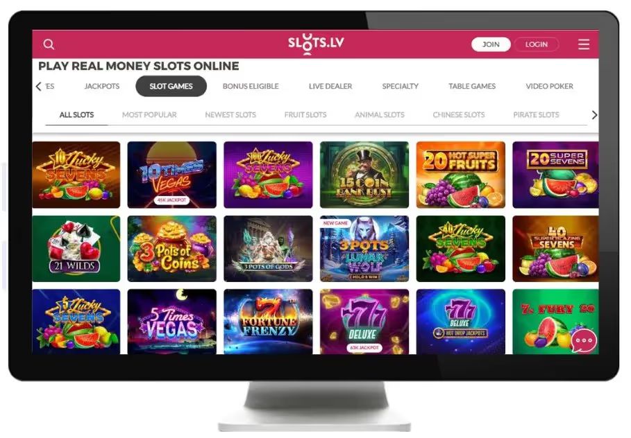 slotsiv slots desktop