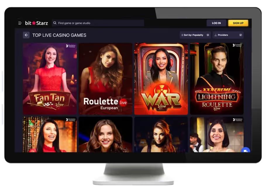 bitstarz live casino desktop