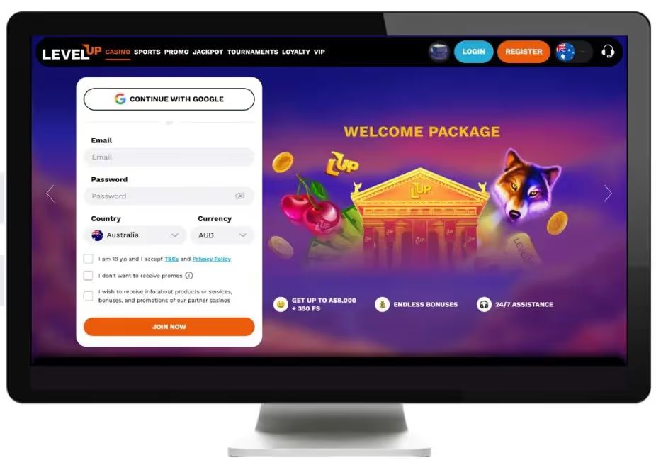 levelup home desktop