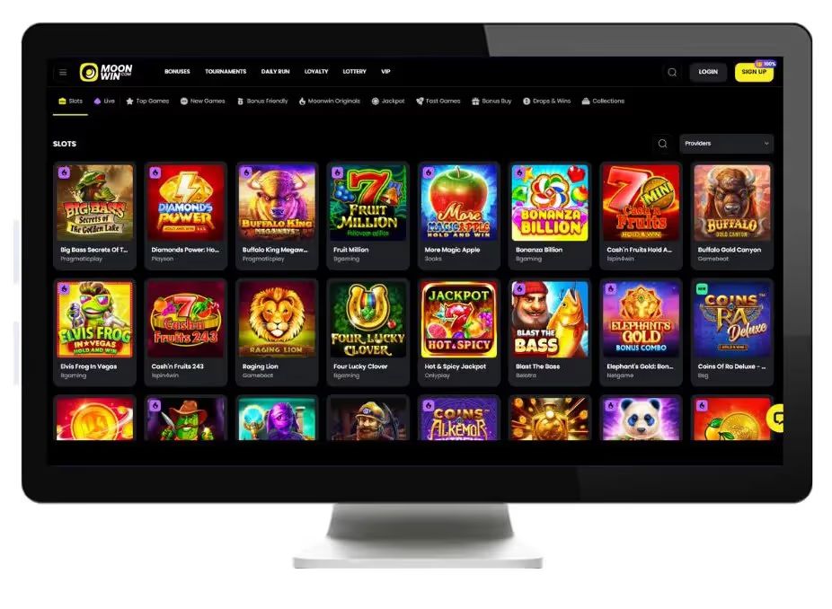 moonwin slots desktop