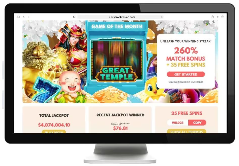 silver oak home desktop