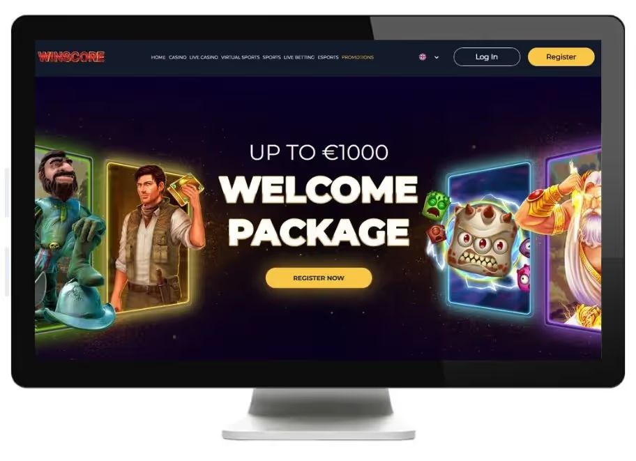 winscore home desktop