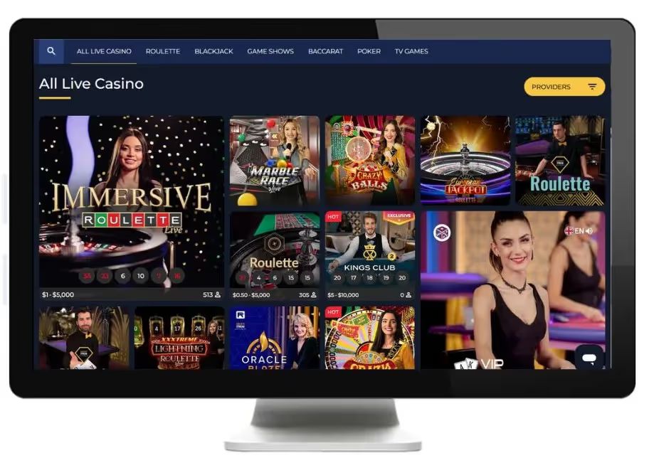 winscore live casino desktop