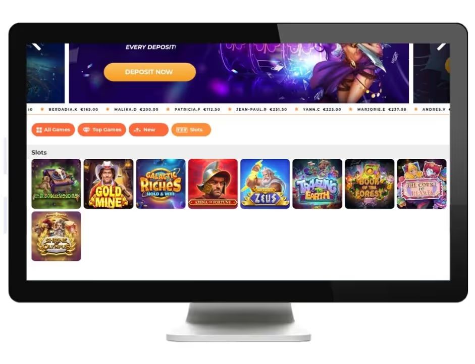 gratorama slots desktop